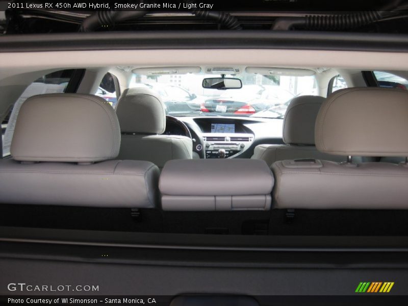 Smokey Granite Mica / Light Gray 2011 Lexus RX 450h AWD Hybrid