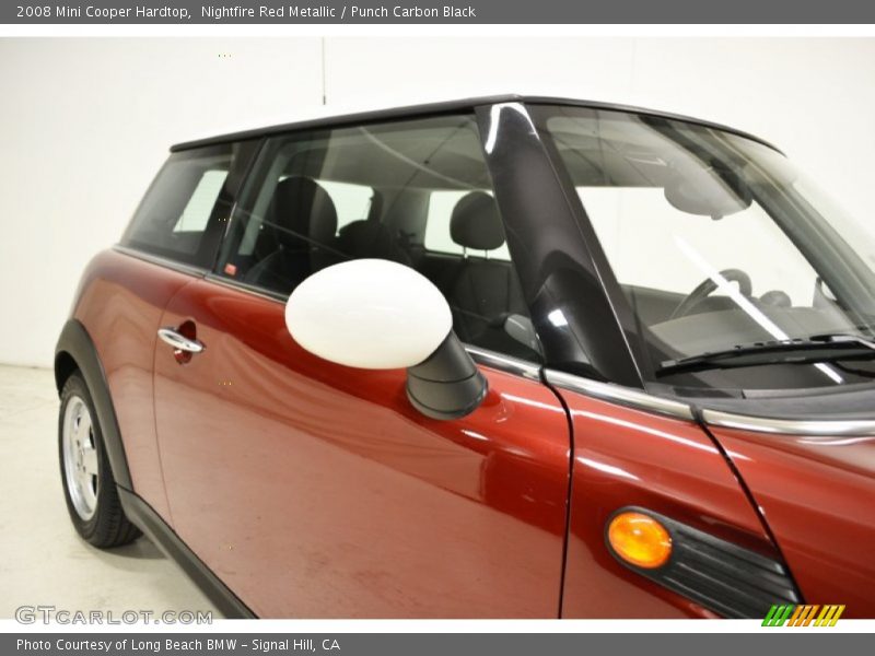 Nightfire Red Metallic / Punch Carbon Black 2008 Mini Cooper Hardtop