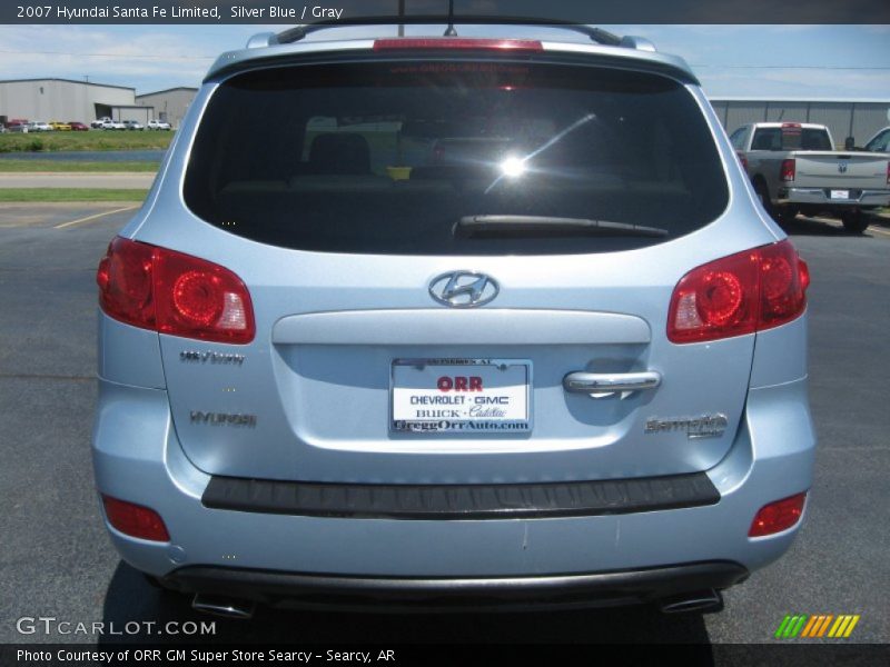 Silver Blue / Gray 2007 Hyundai Santa Fe Limited
