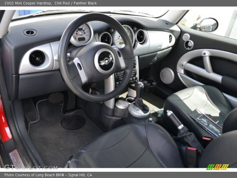 Chili Red / Panther Black 2002 Mini Cooper Hardtop