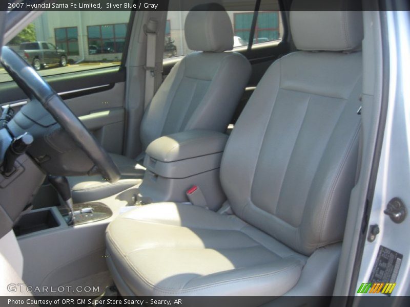 Silver Blue / Gray 2007 Hyundai Santa Fe Limited