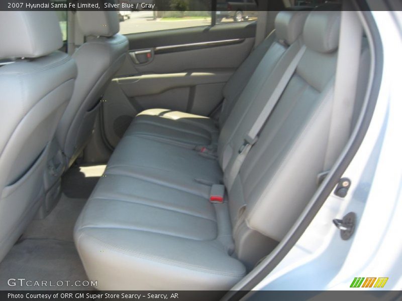 Silver Blue / Gray 2007 Hyundai Santa Fe Limited
