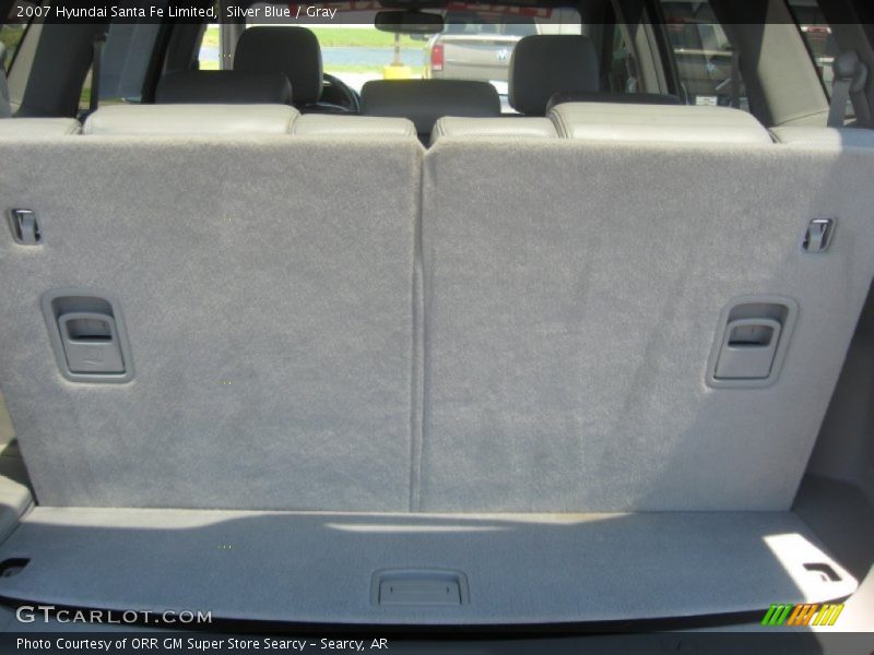 Silver Blue / Gray 2007 Hyundai Santa Fe Limited