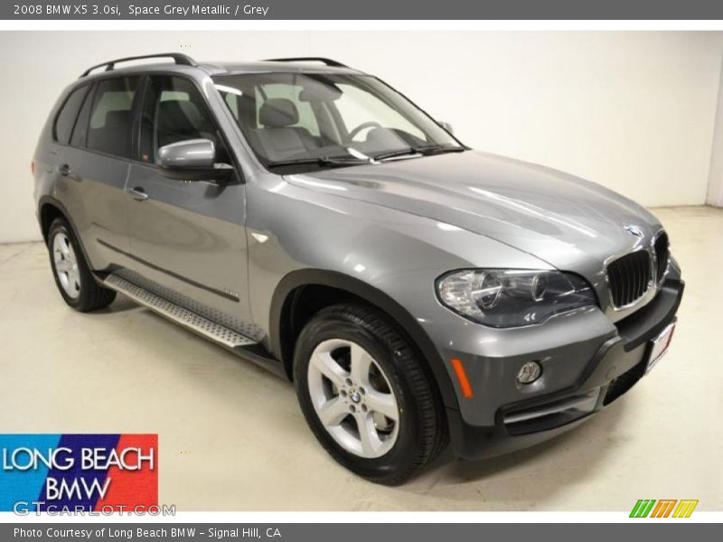 Space Grey Metallic / Grey 2008 BMW X5 3.0si