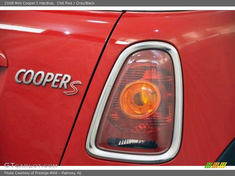 Chili Red / Grey/Black 2008 Mini Cooper S Hardtop