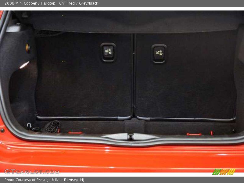Chili Red / Grey/Black 2008 Mini Cooper S Hardtop
