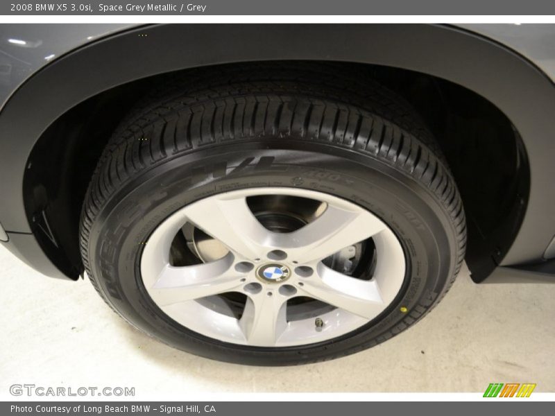 Space Grey Metallic / Grey 2008 BMW X5 3.0si