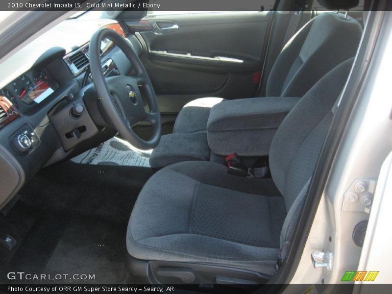 Gold Mist Metallic / Ebony 2010 Chevrolet Impala LS