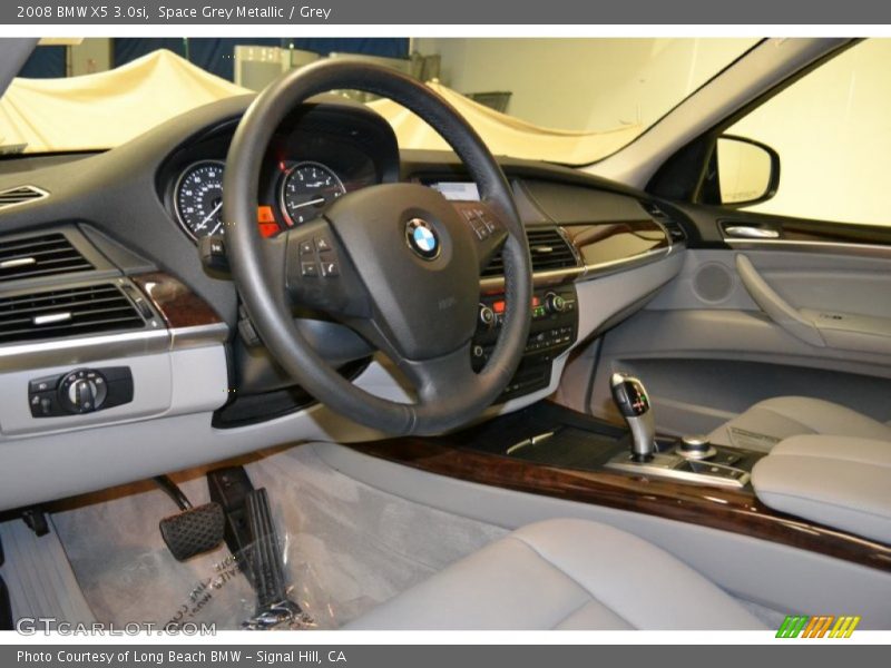 Space Grey Metallic / Grey 2008 BMW X5 3.0si