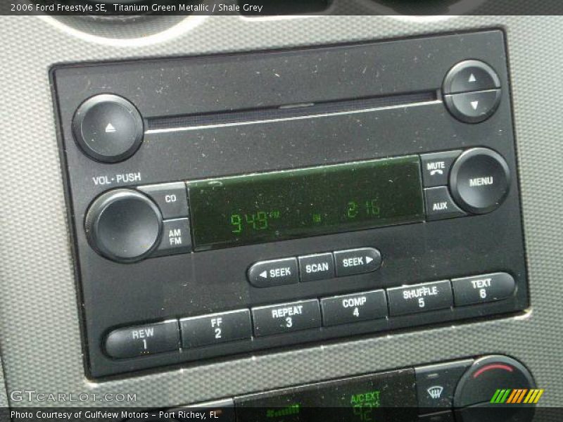 Titanium Green Metallic / Shale Grey 2006 Ford Freestyle SE