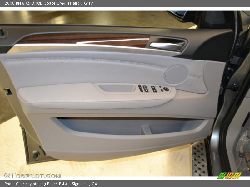 Space Grey Metallic / Grey 2008 BMW X5 3.0si