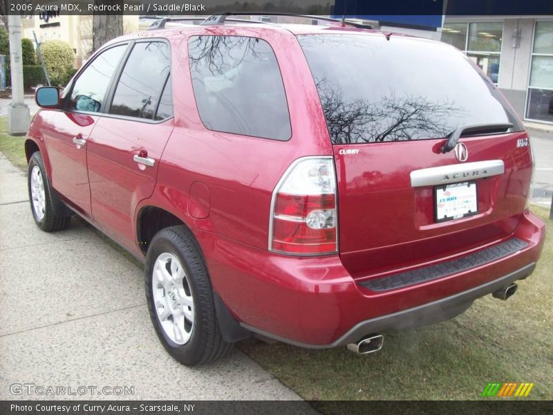Redrock Pearl / Saddle/Black 2006 Acura MDX