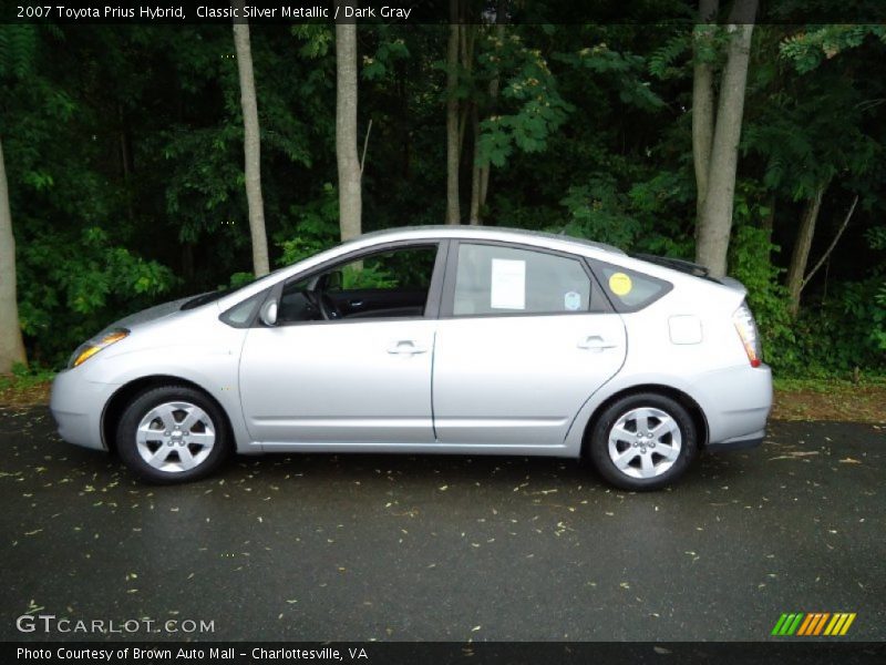 Classic Silver Metallic / Dark Gray 2007 Toyota Prius Hybrid