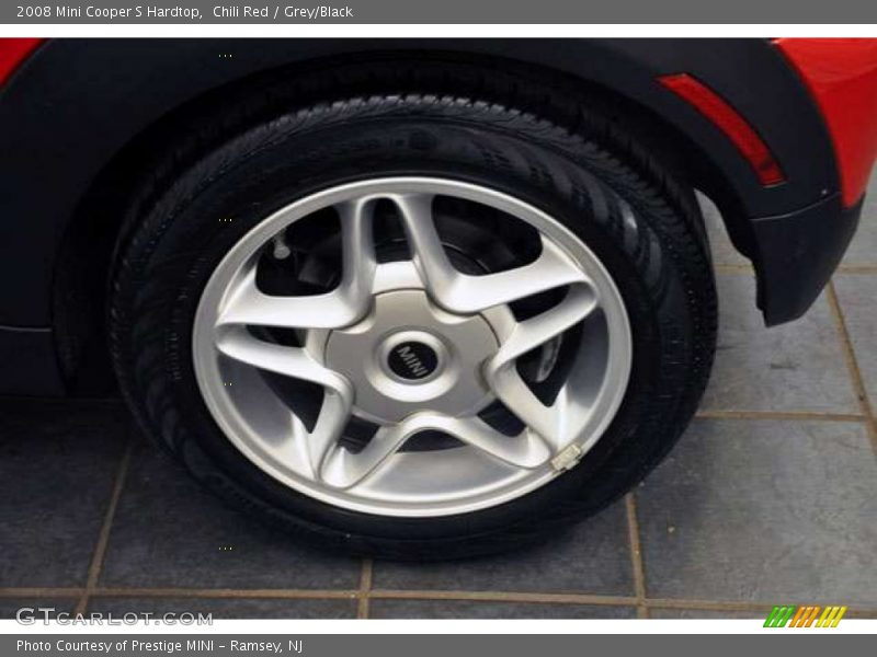 Chili Red / Grey/Black 2008 Mini Cooper S Hardtop