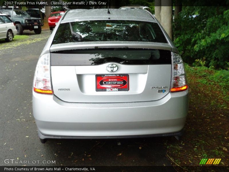 Classic Silver Metallic / Dark Gray 2007 Toyota Prius Hybrid