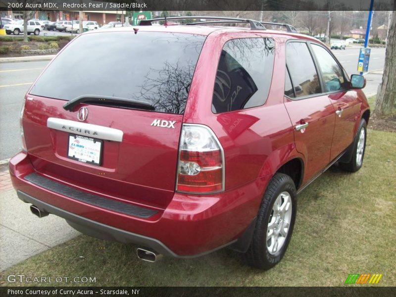 Redrock Pearl / Saddle/Black 2006 Acura MDX