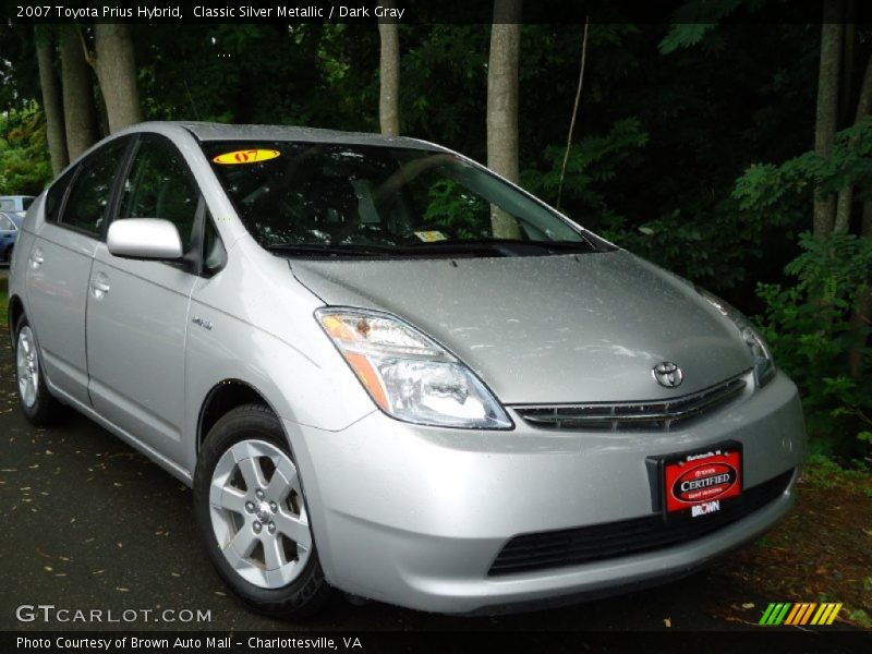 Classic Silver Metallic / Dark Gray 2007 Toyota Prius Hybrid