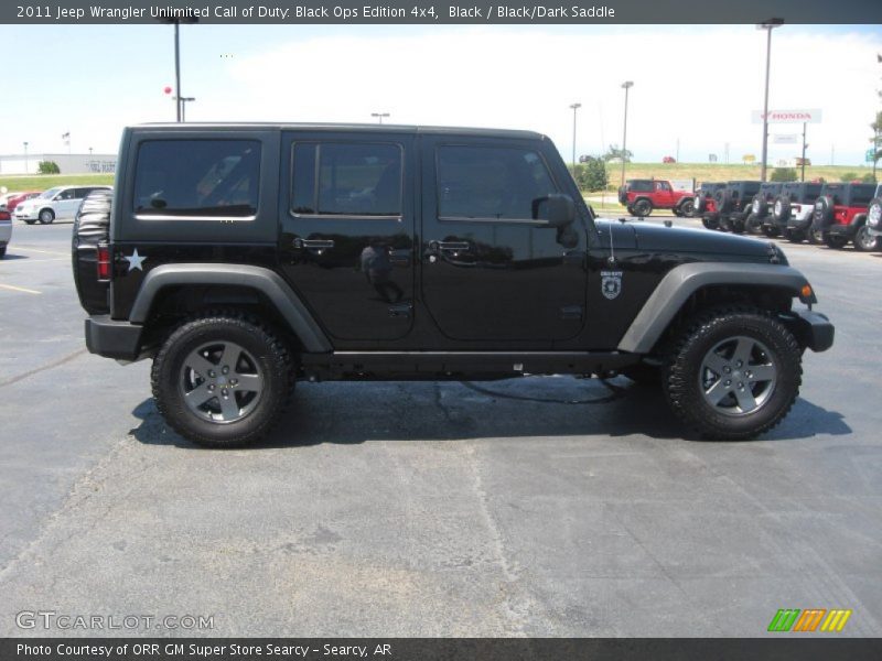 Black / Black/Dark Saddle 2011 Jeep Wrangler Unlimited Call of Duty: Black Ops Edition 4x4