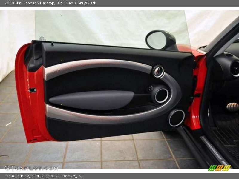 Chili Red / Grey/Black 2008 Mini Cooper S Hardtop