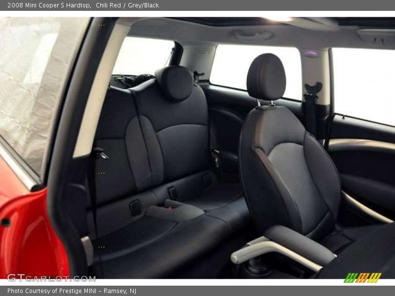 Chili Red / Grey/Black 2008 Mini Cooper S Hardtop