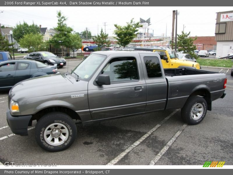 Dark Shadow Grey Metallic / Medium Dark Flint 2006 Ford Ranger XL SuperCab 4x4