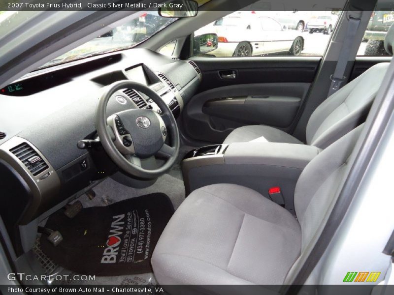 Classic Silver Metallic / Dark Gray 2007 Toyota Prius Hybrid