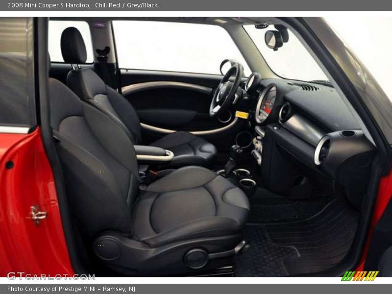 Chili Red / Grey/Black 2008 Mini Cooper S Hardtop
