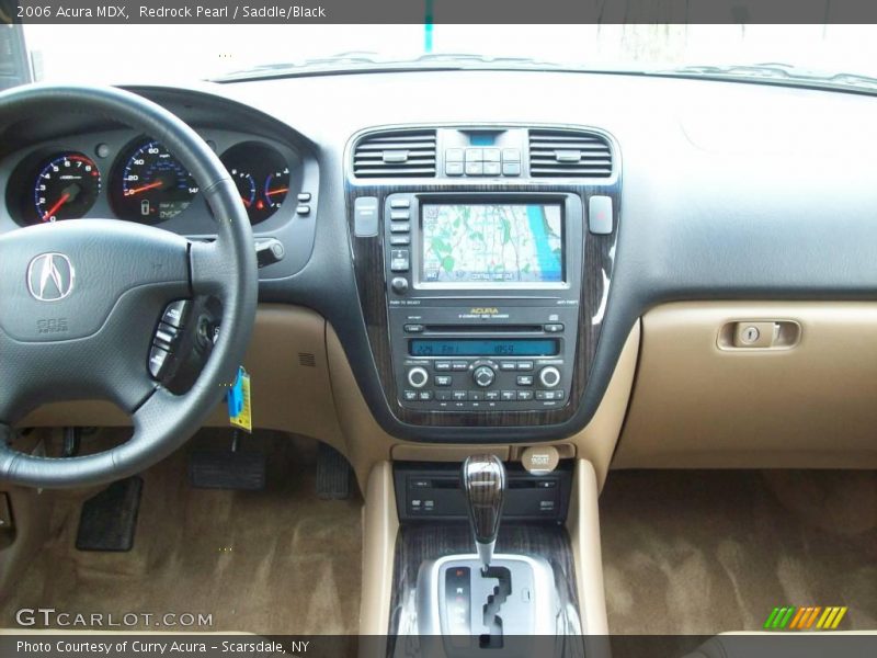 Redrock Pearl / Saddle/Black 2006 Acura MDX