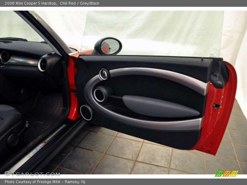 Chili Red / Grey/Black 2008 Mini Cooper S Hardtop