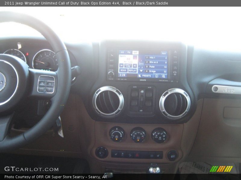Black / Black/Dark Saddle 2011 Jeep Wrangler Unlimited Call of Duty: Black Ops Edition 4x4