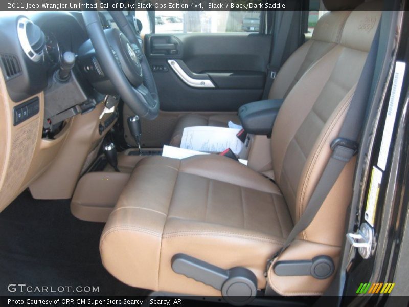Black / Black/Dark Saddle 2011 Jeep Wrangler Unlimited Call of Duty: Black Ops Edition 4x4