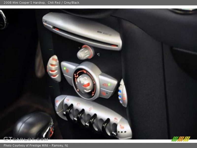 Chili Red / Grey/Black 2008 Mini Cooper S Hardtop