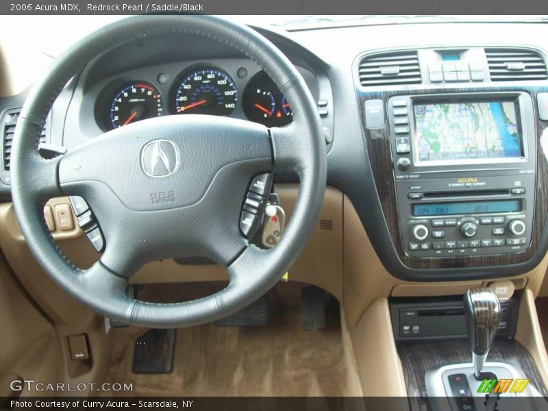 Redrock Pearl / Saddle/Black 2006 Acura MDX