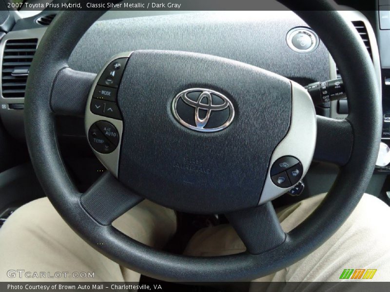 Classic Silver Metallic / Dark Gray 2007 Toyota Prius Hybrid