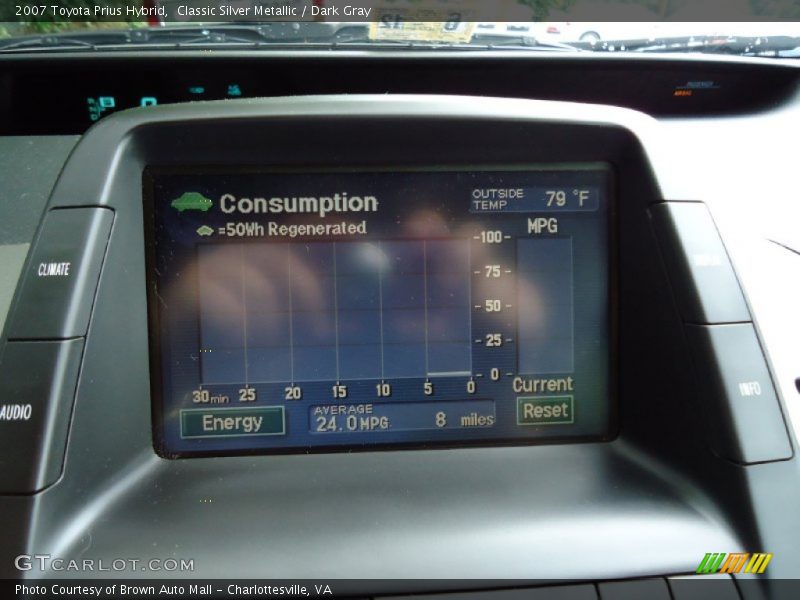 Classic Silver Metallic / Dark Gray 2007 Toyota Prius Hybrid