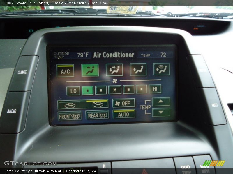 Classic Silver Metallic / Dark Gray 2007 Toyota Prius Hybrid