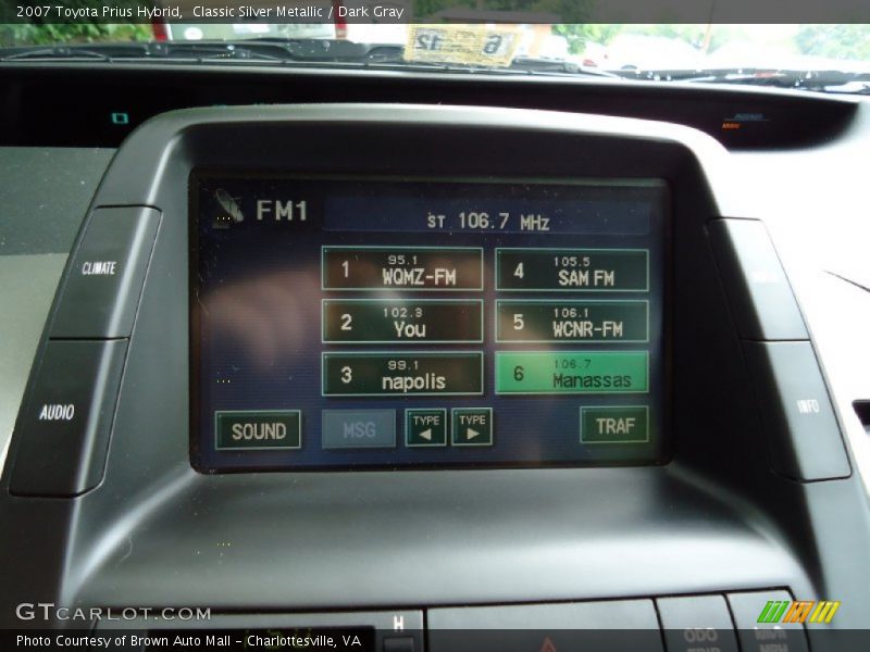 Classic Silver Metallic / Dark Gray 2007 Toyota Prius Hybrid