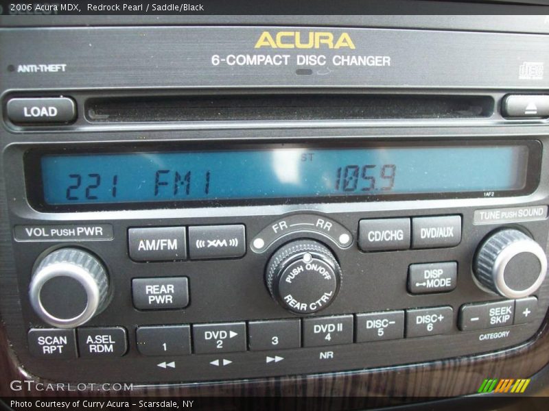 Redrock Pearl / Saddle/Black 2006 Acura MDX