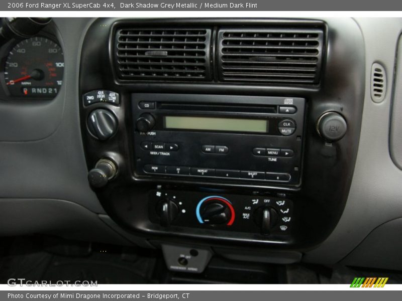 Dark Shadow Grey Metallic / Medium Dark Flint 2006 Ford Ranger XL SuperCab 4x4