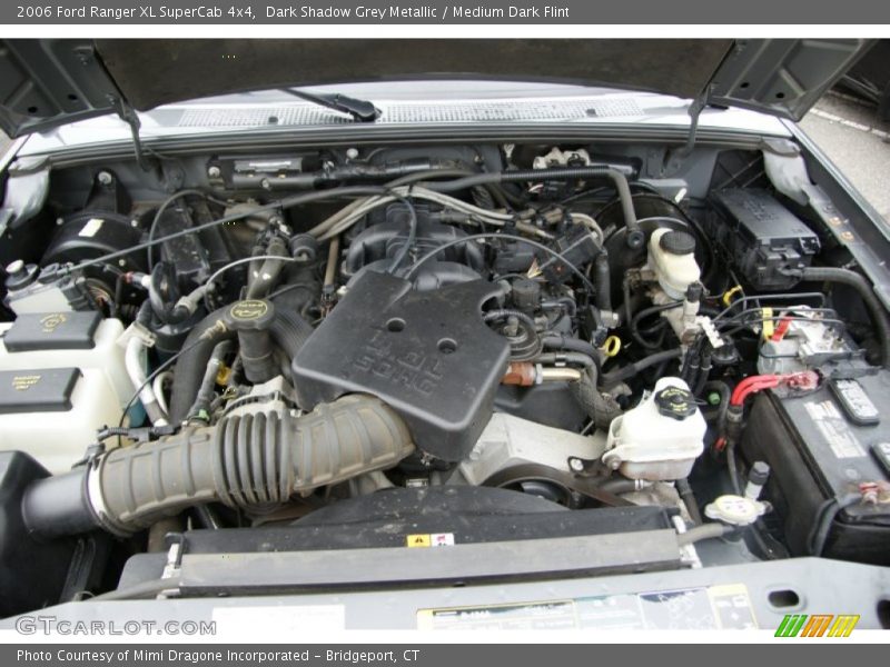 Dark Shadow Grey Metallic / Medium Dark Flint 2006 Ford Ranger XL SuperCab 4x4