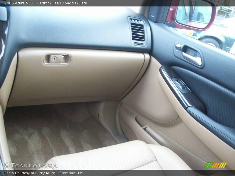 Redrock Pearl / Saddle/Black 2006 Acura MDX