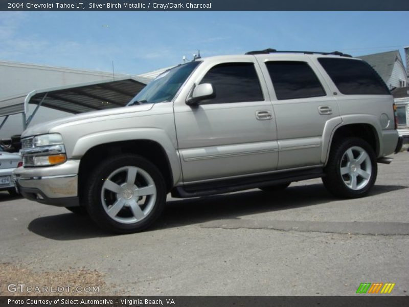 Silver Birch Metallic / Gray/Dark Charcoal 2004 Chevrolet Tahoe LT