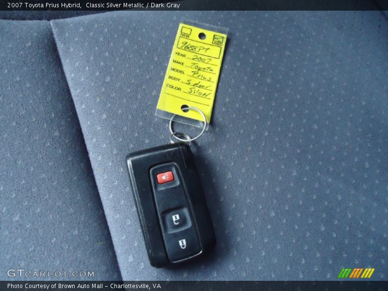Classic Silver Metallic / Dark Gray 2007 Toyota Prius Hybrid