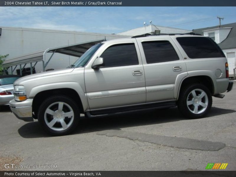 Silver Birch Metallic / Gray/Dark Charcoal 2004 Chevrolet Tahoe LT