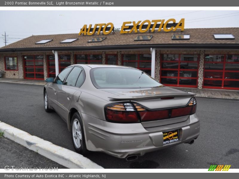 Light Bronzemist Metallic / Taupe 2003 Pontiac Bonneville SLE