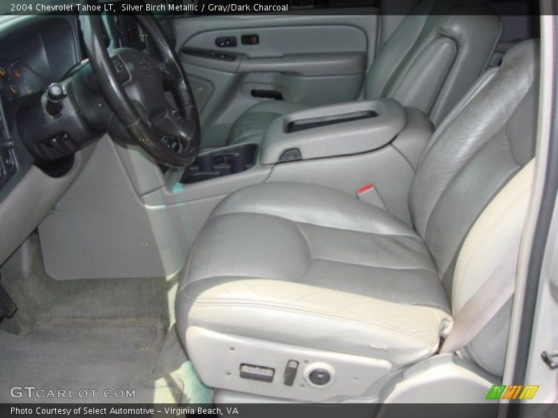 Silver Birch Metallic / Gray/Dark Charcoal 2004 Chevrolet Tahoe LT