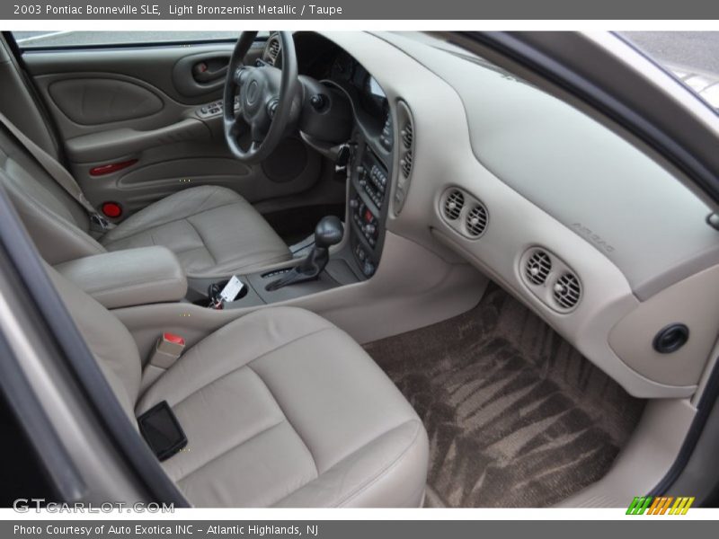  2003 Bonneville SLE Taupe Interior