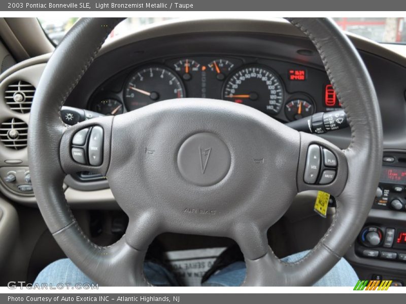 Light Bronzemist Metallic / Taupe 2003 Pontiac Bonneville SLE
