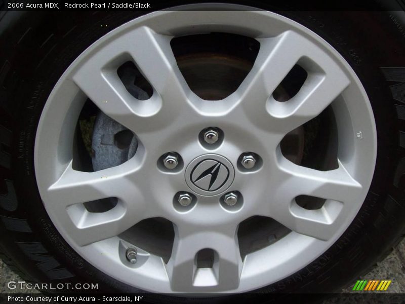 Redrock Pearl / Saddle/Black 2006 Acura MDX