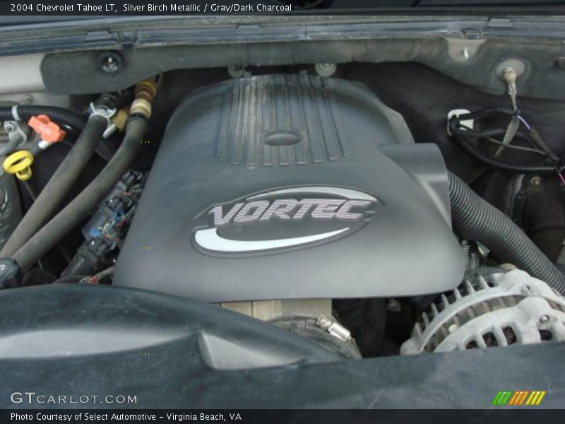 Silver Birch Metallic / Gray/Dark Charcoal 2004 Chevrolet Tahoe LT